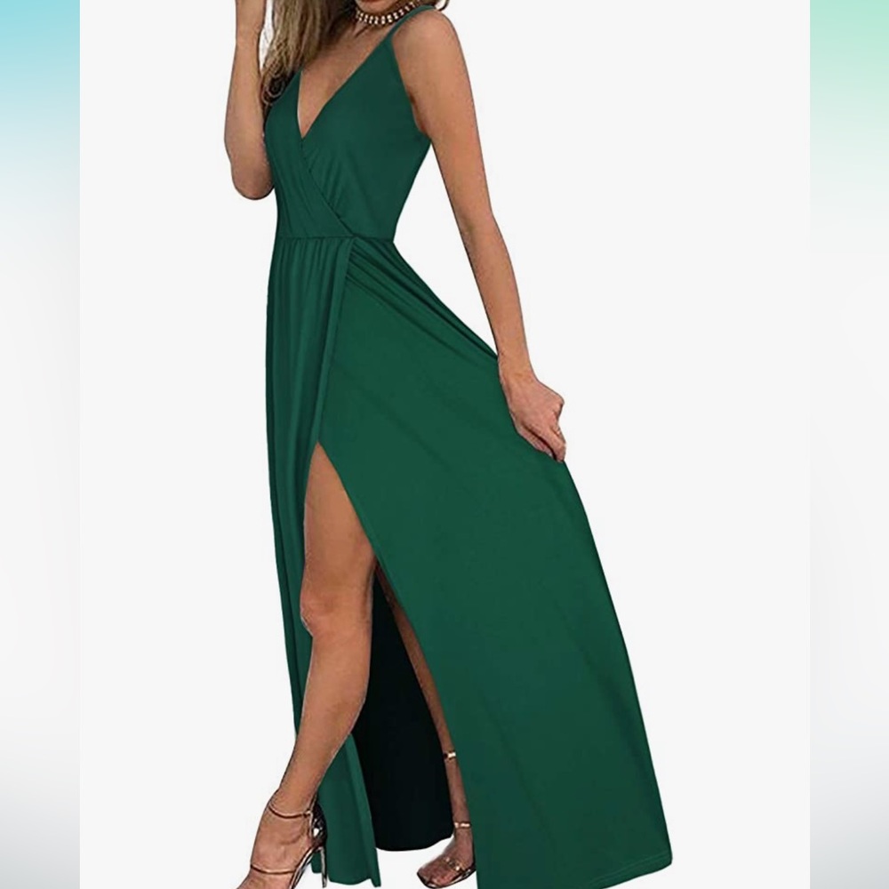 V-Neck Maxi Dress